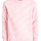 Champion Big Girls Script-Print Sweatshirt Pink Size Medium