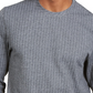 Alfani Men's Pinstripe Stretch Crew Sweatshirt Black Size X-Large