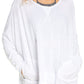 Free People Women's First Choice Long Sleeve Tee White Size Small