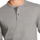 G.H. Bass & Co. Men's Henley Shirt Silver Size XX-Large