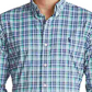Ralph Lauren Men's Classic Fit Performance Plaid Twill Shirt Blue Size Small