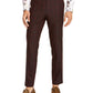 INC International Concepts Men's Slim Fit Windowpane Pants Black Size -36X30