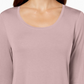 JM Collection Women's Scoop-Neck Top Pink Size Small