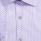 Alfani Men's Classic Fit AlfaTech Dobby Shirt Purple Size S 14-14/5