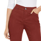 INC International Concepts Women's Incessentials Curvy-Fit Skinny Jeans Red Size 6