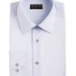 Alfani Men's Geometric Print Dress Shirt Blue Size 16X16