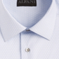 Alfani Men's Geometric Print Dress Shirt Blue Size 16X16