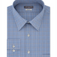 Van Heusen Men's Flex Classic Fit Stretch Wrinkle Free Check Dress Shirt Blue Size 2X 18/5