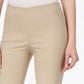 Charter Club Women's Chelsea Tummy-Control Ankle Pants Beige Size 10 Petite