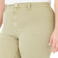 Celebrity Pink Women's Plus Size Montauk Cropped Pants Green Size 20W