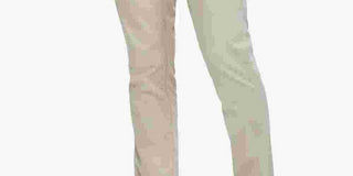 Ralph Lauren Men's Varick Slim Straight Sateen Pants Beige Size 42X32