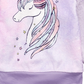 Evy Of California Toddler Girl's Unicorn Sweatshirt Purple Size 2T