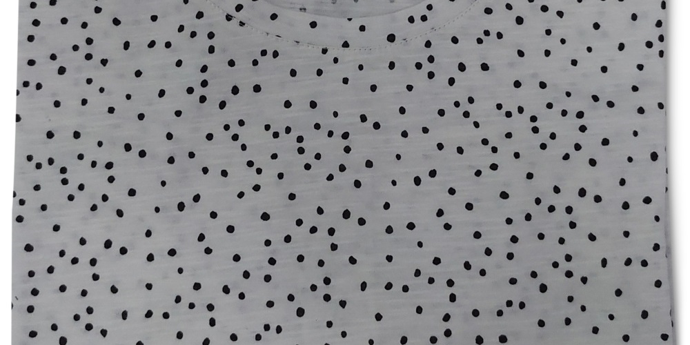 Style & Co Women's Cotton Printed T-Shirt White Size X-Large