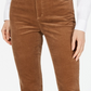 Charter Club Women's Lexington Corduroy Tummy Control Pants Brown Size 6