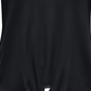 JM Collection Women's Tie Front Top Black Size Medium