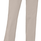 Charter Club Women's Tummy Control Trouser Beige Size 6