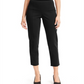 JM Collection Women's Lace up Skinny Ankle Pants Black Size Petite XL