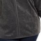 Karen Scott Women's Plus Zeroproof Fleece Performance Athletic Jacket Black Size 0X