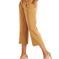 Calvin Klein Women's Luxe Wide Leg Pants Brown Size 8