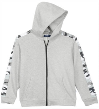 Univibe Big Boy's McCartney Full Zip Hoodie Gray Size Small