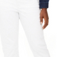 Style & Co Women's Curvy Fit Cuffed Girlfriend Jeans White Size 2
