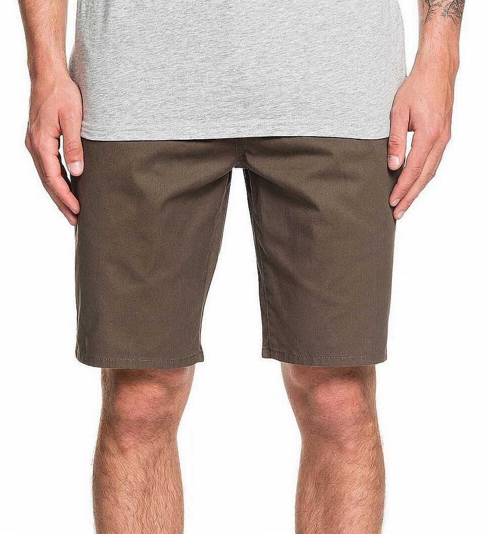Quiksilver Men's New Everyday Union Stretch Shorts Brown Size 21