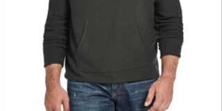 Weatherproof Men's Long Sleeve Classic Fit Cotton Sweater Green Size X-Large