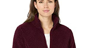 Calvin Klein Women's Zip up Jacket Purple Size Medium