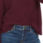 Style & Co Women's Mockneck Sweater Purple Size XX-Large