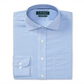 Ralph Lauren Men's Non Iron Classic Fit Stretch Poplin Dress Shirt Blue Size L