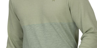 Hurley Men's Harrison Thermal Long Sleeve Shirt Green Size XXL