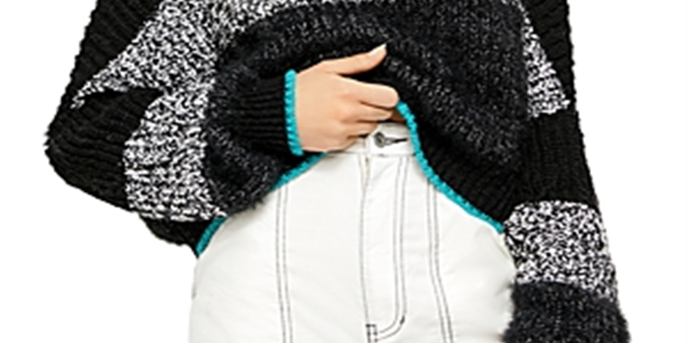 Free People Unisex Long Sleeve T-Shirt Sweater Black Size X-Small