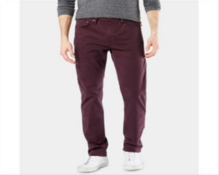 Dockers Men's Slim Fit Jeans Red Size 36X30