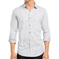 INC International Concepts Men's Murdock Cross Hatch Shirt White Size Large