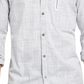INC International Concepts Men's Murdock Cross Hatch Shirt White Size Large