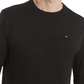 Tommy Hilfiger Men's Delancey Long Sleeve T-Shirt  Black Size XX-Large