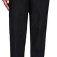 Alfred Dunner Women's Well Solid Pull-on Pants Black Size 14-P