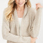 Karen Scott Women's Cocoon Cardigan Brown Size Small