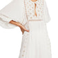 Free People Women's Charlotte Tunic Top White Size Small