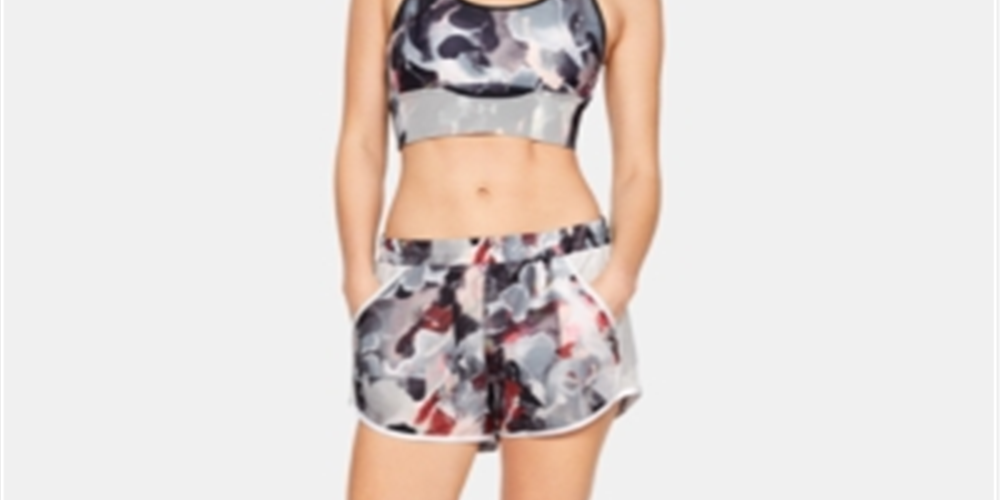 Under Armour Women's Fly by Running Fitness Shorts Gray Size L