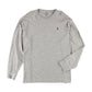 Ralph Lauren Men's Classic LS Basic T-Shirt Gray Size Small