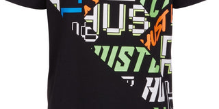 Ideology Big Boy's Graphic Print T-Shirt Black Size Large