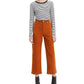 Levi's Womens Mile High Wide Leg Crop Caramel Cafe Luxe Cord Size 29