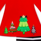 Rare Editions Little Girl's 2 Pc Holiday Trees Top & Striped Leggings Set Red Size 5