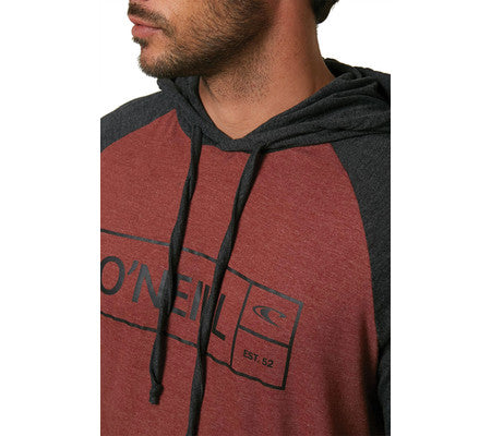 O'Neill Men's O'Neill Fields Pullover Red Size XL