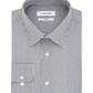 Calvin Klein Men's Steel Classic Fit Non Iron Performance Stretch Stripe Dress Shirt Blue Size 15.5X32-33