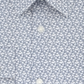 Calvin Klein Men's Printed Slim Fit Button Down Shirt Navy Size M