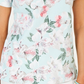 Karen Scott Women's Printed Scoop-Neck T-Shirt  Blue Size Medium