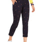 Tommy Hilfiger Women's Boat Print Chino Pants Navy Size 8