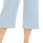 Karen Scott Women's Drawstring Waist Capri Pants Blue Size X-Small